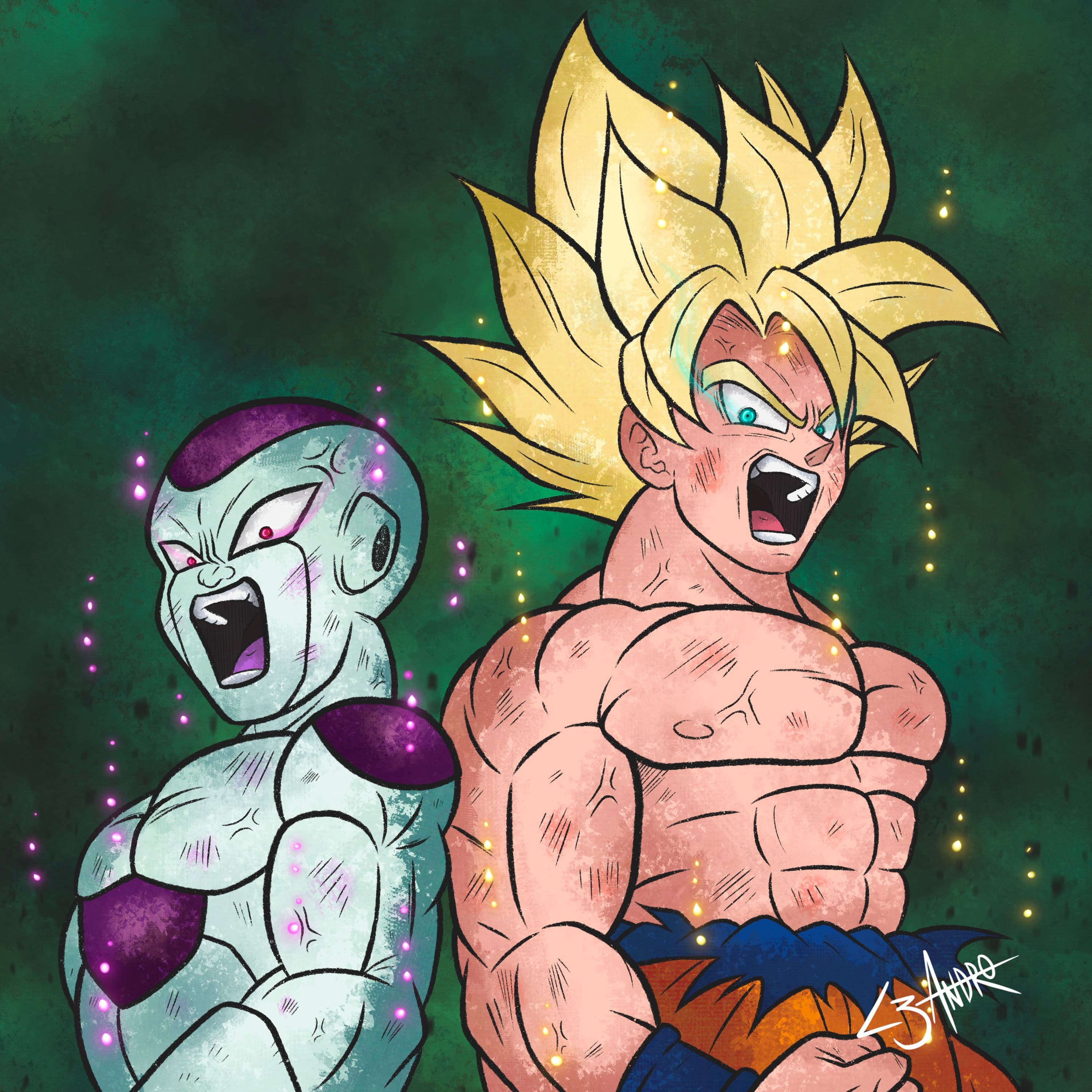 Goku and Frieza