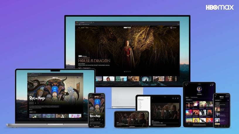 HBO Max website
